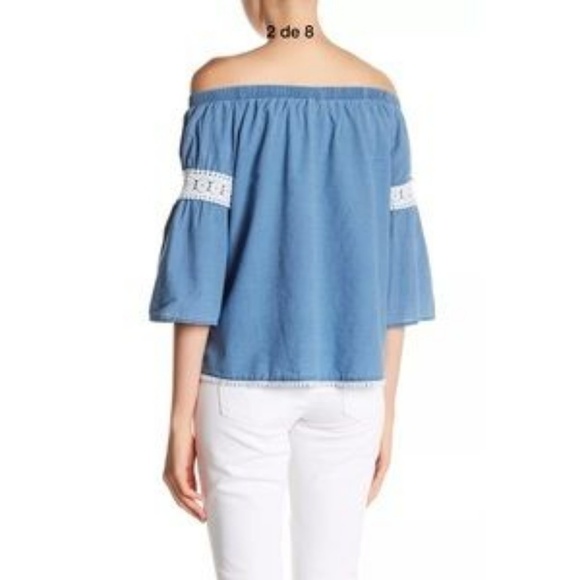 Joe's Jeans Collections Off-the-Shoulder Top - Picture 2 of 5